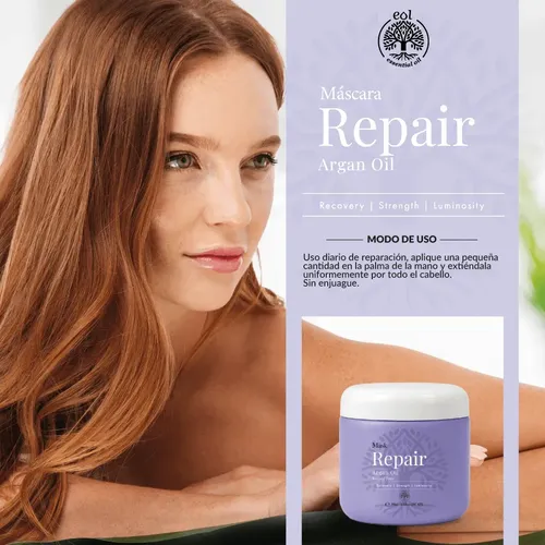 Máscara 250 Ml Eol Repair Argan