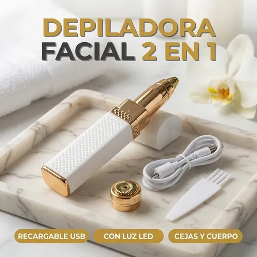 Depiladora Electrica Cejas Nariz Cuerpo Portatil Recargable