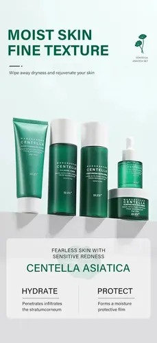 Set De Crema Limpiadora Hidratante Centella Asiatica Para