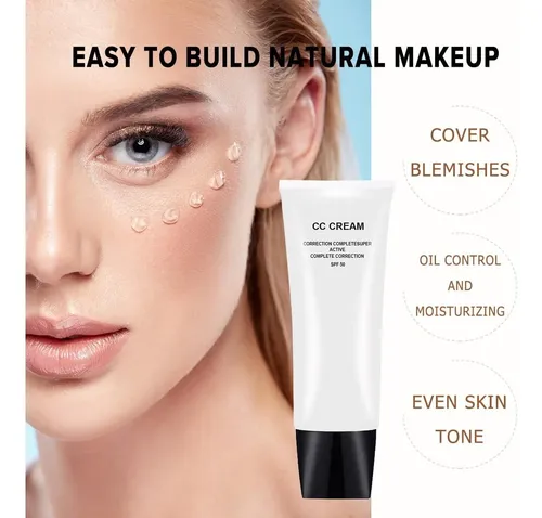 Cc Cream Correctora Tono Piel Madura Spf50 30 Ml Ivory