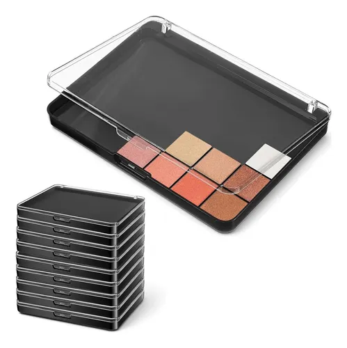 Paleta Magnética Vacía 10 Piezas Con Tapa Translúcida