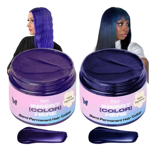 Set De Coloración Vegana Inh Con Amaranto Púrpura Oscuro