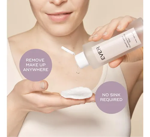 Agua Micelar Desmaquillante Ever Para Piel Sensible