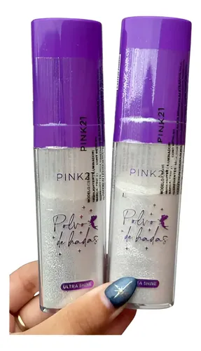 Iluminador Polvo Brillo Rostro Cuerpo Polvo De Hadas Pink21