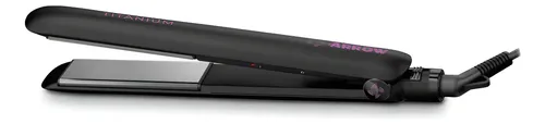 Planchita De Pelo Arrow Titanium Technology 230° Color Negro