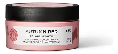Mascarilla Capilar Maria Nila Colour Refresh Autumn Red 100m