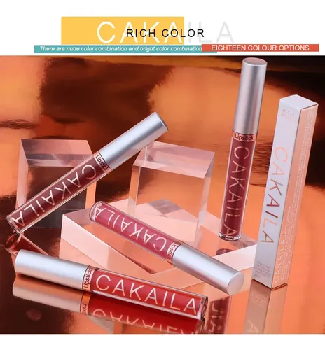 Labial Líquido Mate Cakaila Hidratante 2,5 Ml