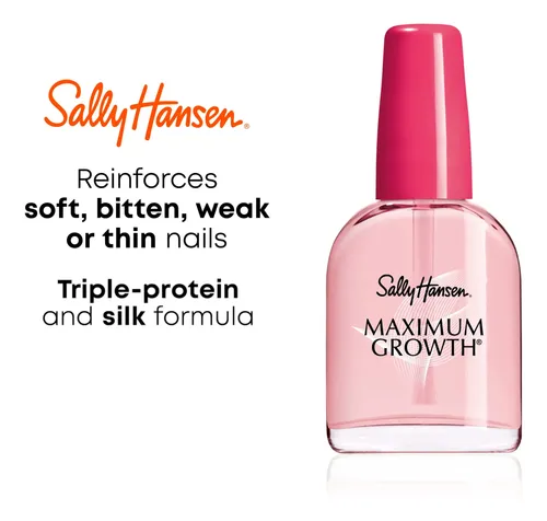 Fortalecedor De Uñas Sally Hansen Maximum Growth Fortalecedor De Uñas De Máximo Crecimiento