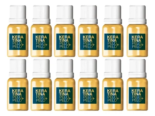 Ampolla Keratina Olio Anna De Sanctis Vegano X12 Unidades