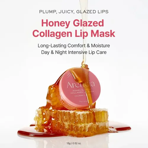 Arencia Honey Glazed Collagen Tratamiento Lip Labial Mask