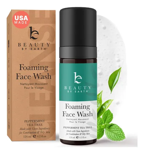 Limpiador Facial Espumoso Beauty By Earth Con Natural Ingred