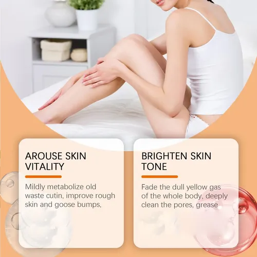 Vitamin C Scrub Body Wash, Vitamin C Moisturizing Skin 1pcs