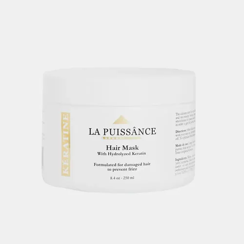 Pack La Puissânce Laboratoires Kératine Completo con Shampoo y Acondicionador para Reparación Capilar