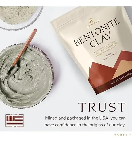 Yareli Polvo Arcilla Bentonita Mascarilla Limpieza Facial