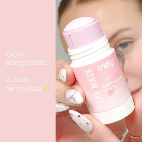 Mascarilla Barra De Arcilla Con Extractos De Rosa Limpieza Profunda Hidrata Tipo De Piel Skin Care Mely