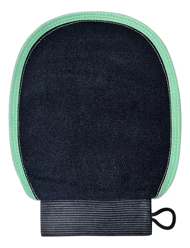 Guante Exfoliante Corporal Negro Para Ducha Y Piel Muerta