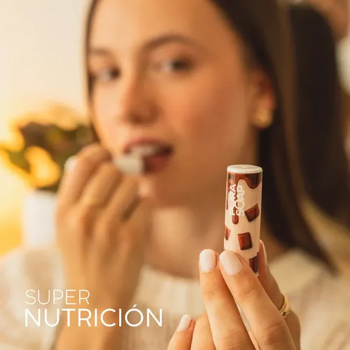 Balsamo labial Hidratante color Nude Chocolate Pura Soap