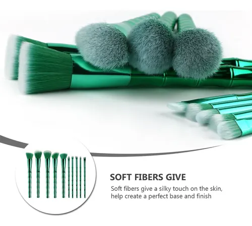 Kit De Brochas De Maquillaje Multifuncionales, Brochas //qh
