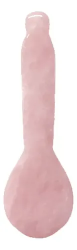 Natural Rose Cuarzo Gua Sha Herramienta Jade Acupuntura