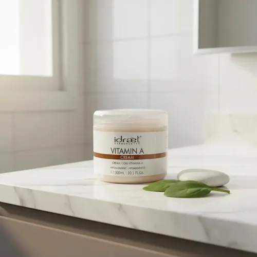 Idraet Vitamin A cream Crema con Vitamina A Hipoalergenico 300ml