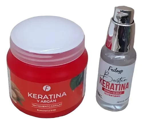 Kit Frilayp Keratina & Argan – Mascara X240gr + Serum X50ml