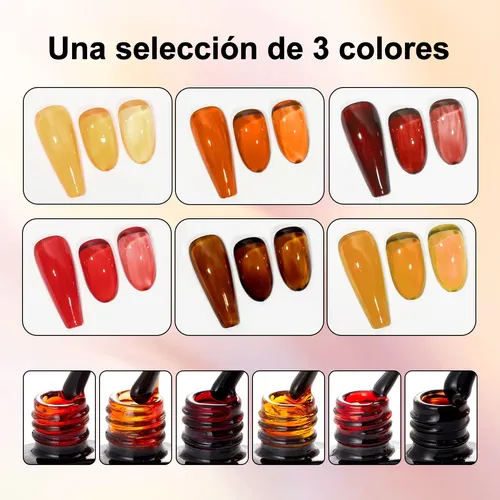 Esmalte Semipermanente Amber 12ml Cherimoya