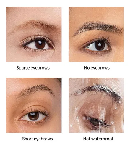 Eyebrow Styling Gel 3d Feathery Wild Brow Wax Waterproof Lon