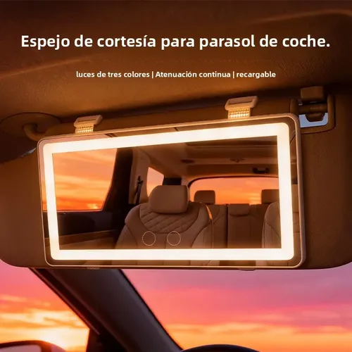 Espejo De Maquillaje Para Coche, Espejo De Maquillaje Portát
