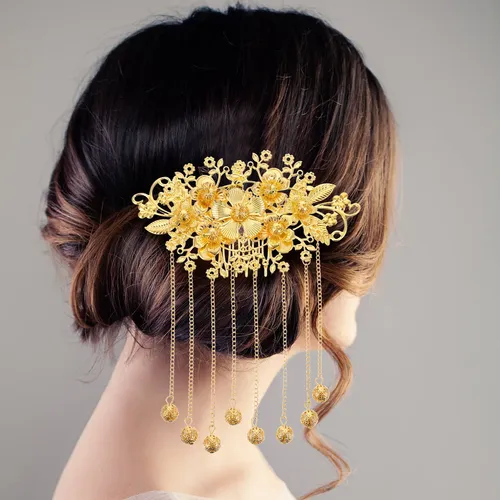 1 Pieza Pinza De Pelo Tradicional China Para Boda
