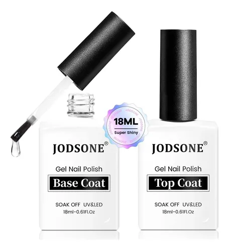 Set Base Y Top Coat Jodsone 18 Ml Para Gel