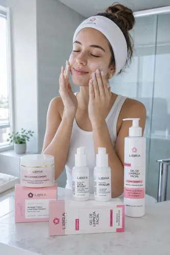 Kit Rutina Skincare Piel Sensible Rosacea Libra Cosmética