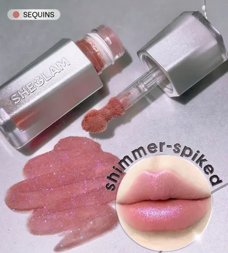 Labial Mate Con Brillos Sheglam Glitter Whip Liquid Lipstick