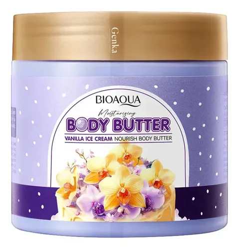 Manteca Corporal Vainilla Ice Cream Nutritiva 200g Bioaqua Vainilla