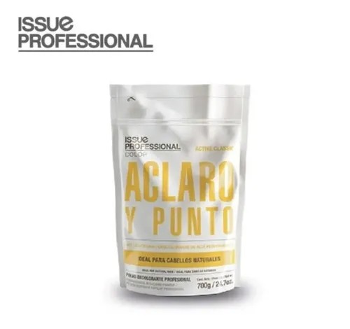 Polvo Decolorante Issue Active Aclaro Y Punto Amarillo 700 G