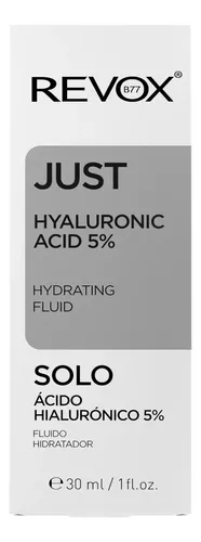 Sérum Hidratante Just Ácido Hialurónico 5% X30ml Revox