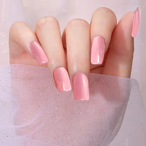 4 Hojas De Tiras De Gel Semicurado De 4 Colores Para Uñas