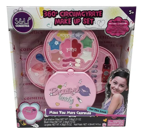 Set De Maquillaje Desplegable 360 Nenas Ploppy.6 381432