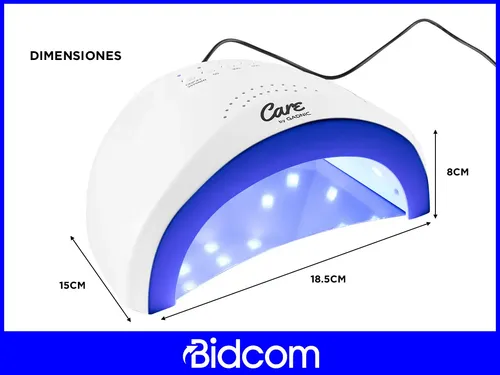 Cabina Uv Led 48w Para Uñas Gelificadas O Esmalte Semi