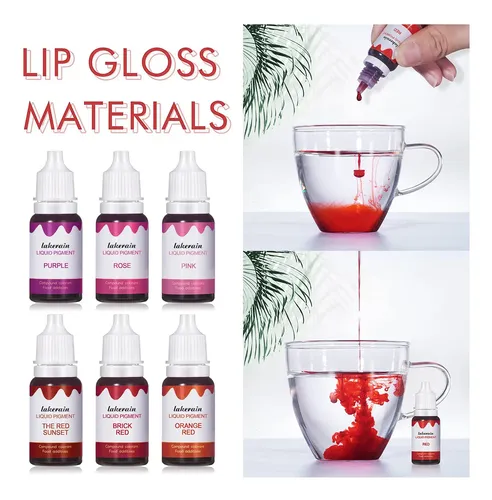 Set De Pigmentos Para Brillo Labial Líquido