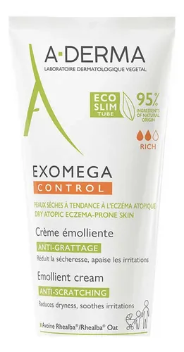 Aderma Exomega Control Crema Emoliente Piel Sensible 200ml