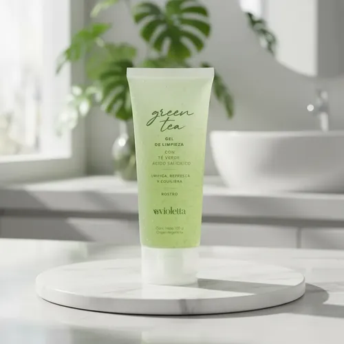Gel De Limpieza Para Rostro Green Tea Vegana