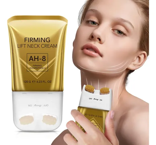 Neck Firming Cream With Roller, Collagen Peptide Anti Aging 4.23 Fl Oz (pack Of 1)