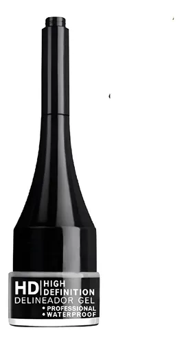 Idi Delineador De Ojos Gel Hd Profesional Color Negro