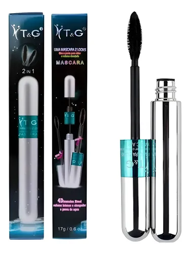 Rimel Mascara 4d Alargadora Extra Volumen 2 En 1 Dos Pasos
