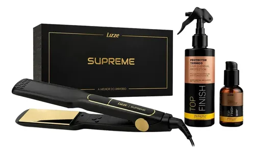 Plancha Lizze Supreme Profesional Ideal Salones Protector Y Serúm Top Finish Primont