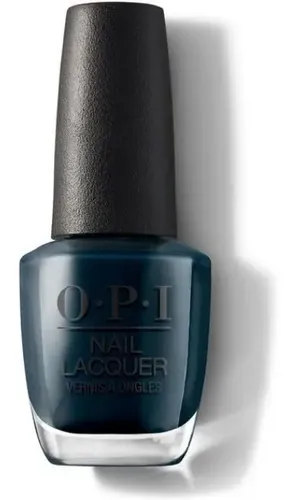 Opi Nail Lacquer Cia = Color Is Awesome Tradicional X 15 Ml. Color Verde Azulino