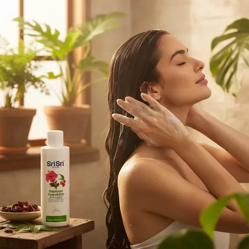 Shampoo Ayurveda Srisri Anti Caspa Vegano Y Celiaco