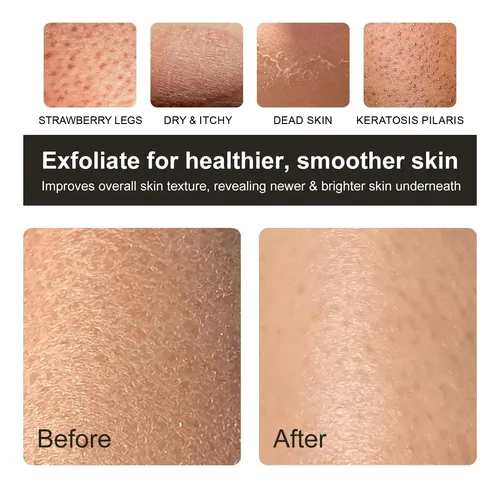 Manopla Exfoliante Coreana Guante Corporal 3 Piezas Piel Sua