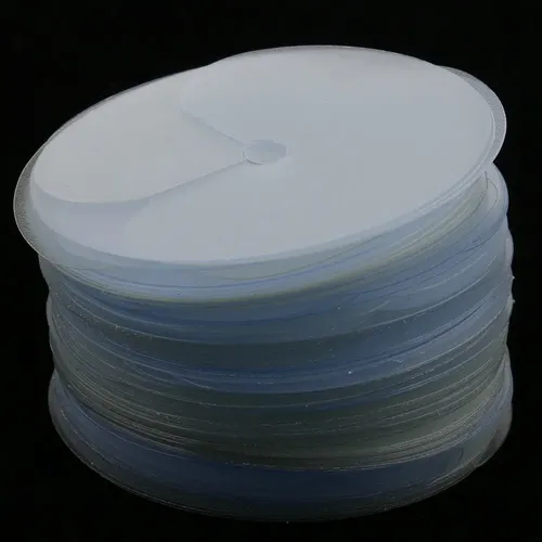 // 100pcs Pro Clear Extensiones De Cabello Fusión Protector