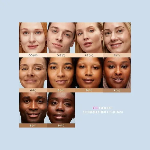 Lumene Cc Cream Vegana Correctora De Color 7 Deep 1 Oz